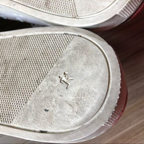 WANT LES ESSENTIELS  Lalibela Leather Sneaker Red Blue Edition - Picture 10 of 11